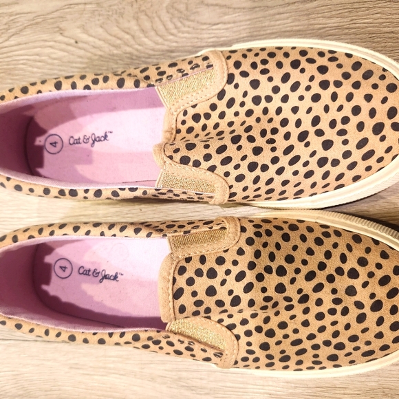 Cat & Jack Shoes Cute Kids Little Girls Cat And Jack Animal Print